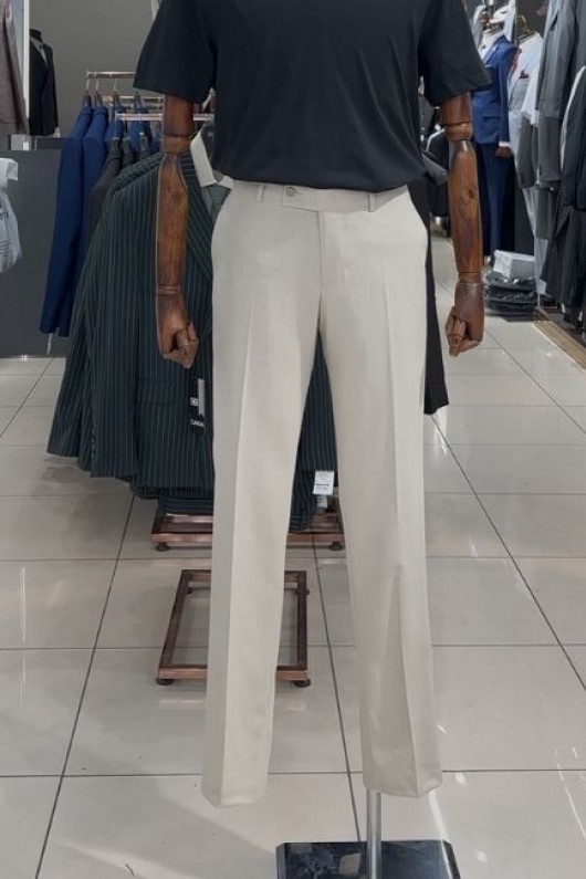 Bej Klasik Pantolon